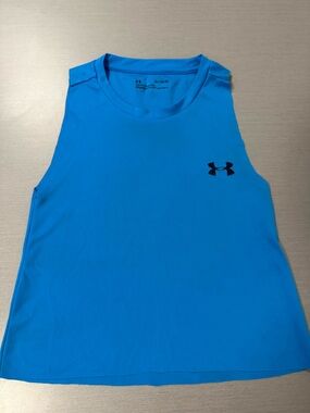 Under Armour HeatGear Blue Athletic Tank Top Size XL